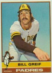 1976 Topps Baseball Cards      184     Bill Greif